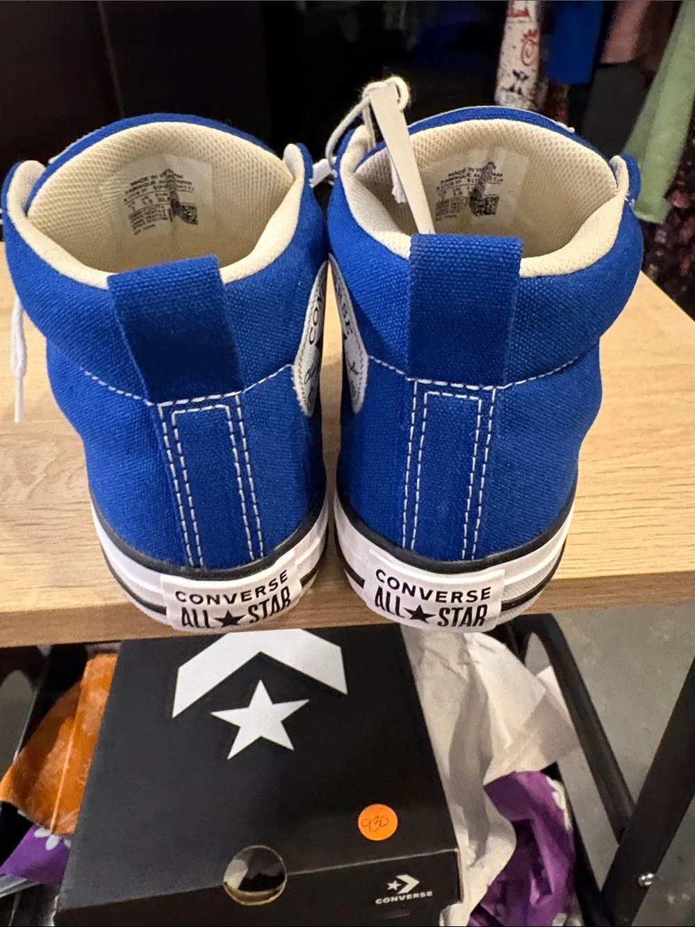 Converse Kids Royal Blue Low Top Sneakers